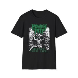 Power Trip Silence Unisex Softstyle T-Shirt