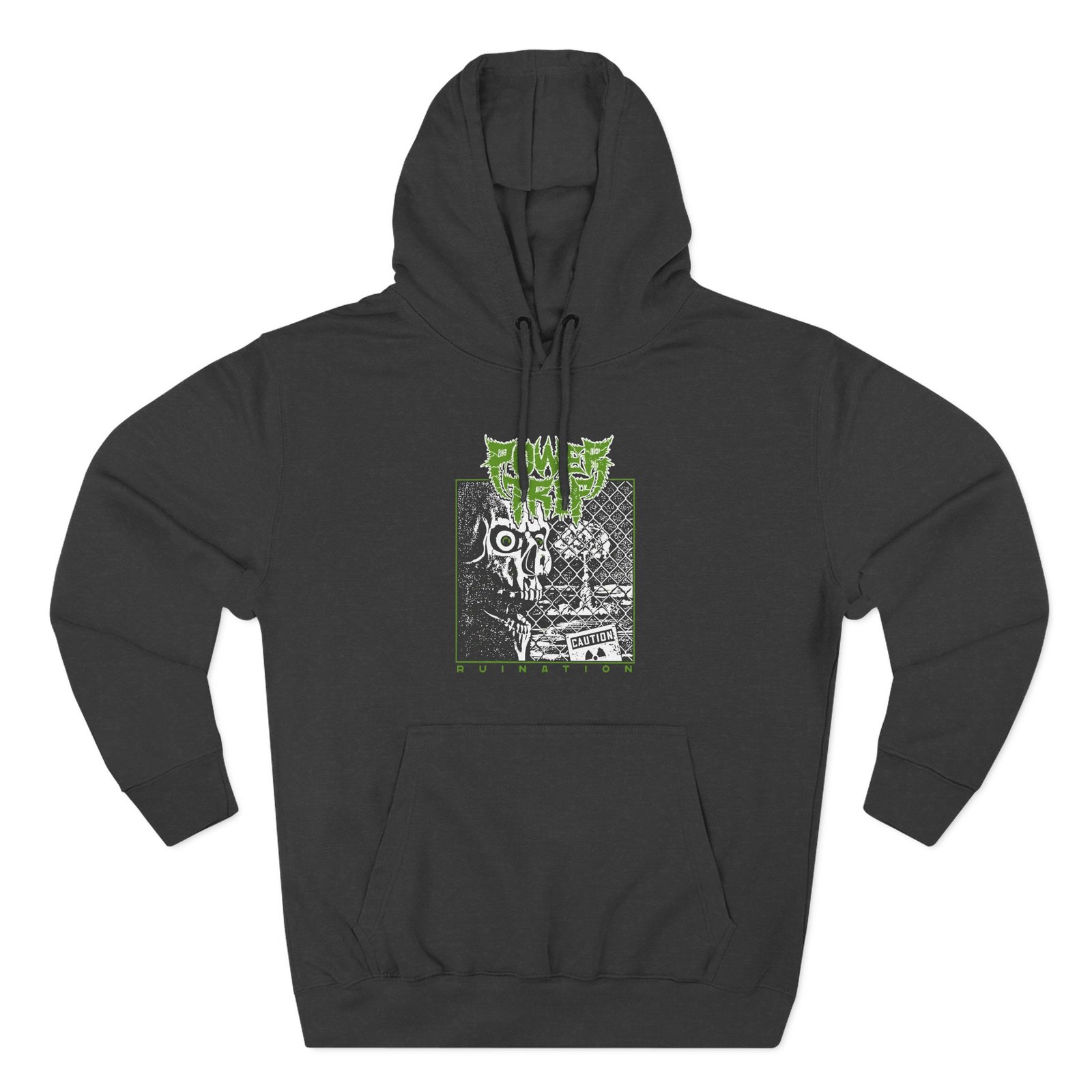 Power Trip Ruination Three-Panel Fleece Hoodie