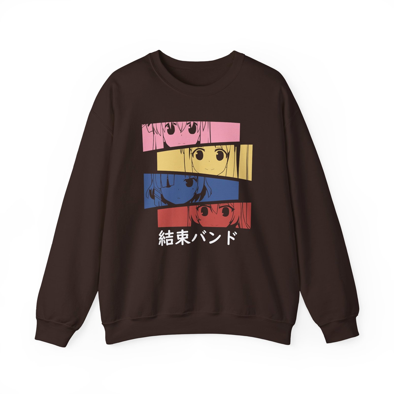 Anime Bocchi the Rock Unisex Heavy Blend™ Crewneck Sweatshirt