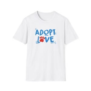 Nina Dobrev Adopt Love Unisex Softstyle T-Shirt