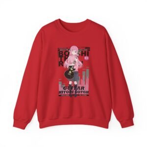 Bocchi The Rock! - Goto Hitori Full Color Unisex Heavy Blend™ Crewneck Sweatshirt