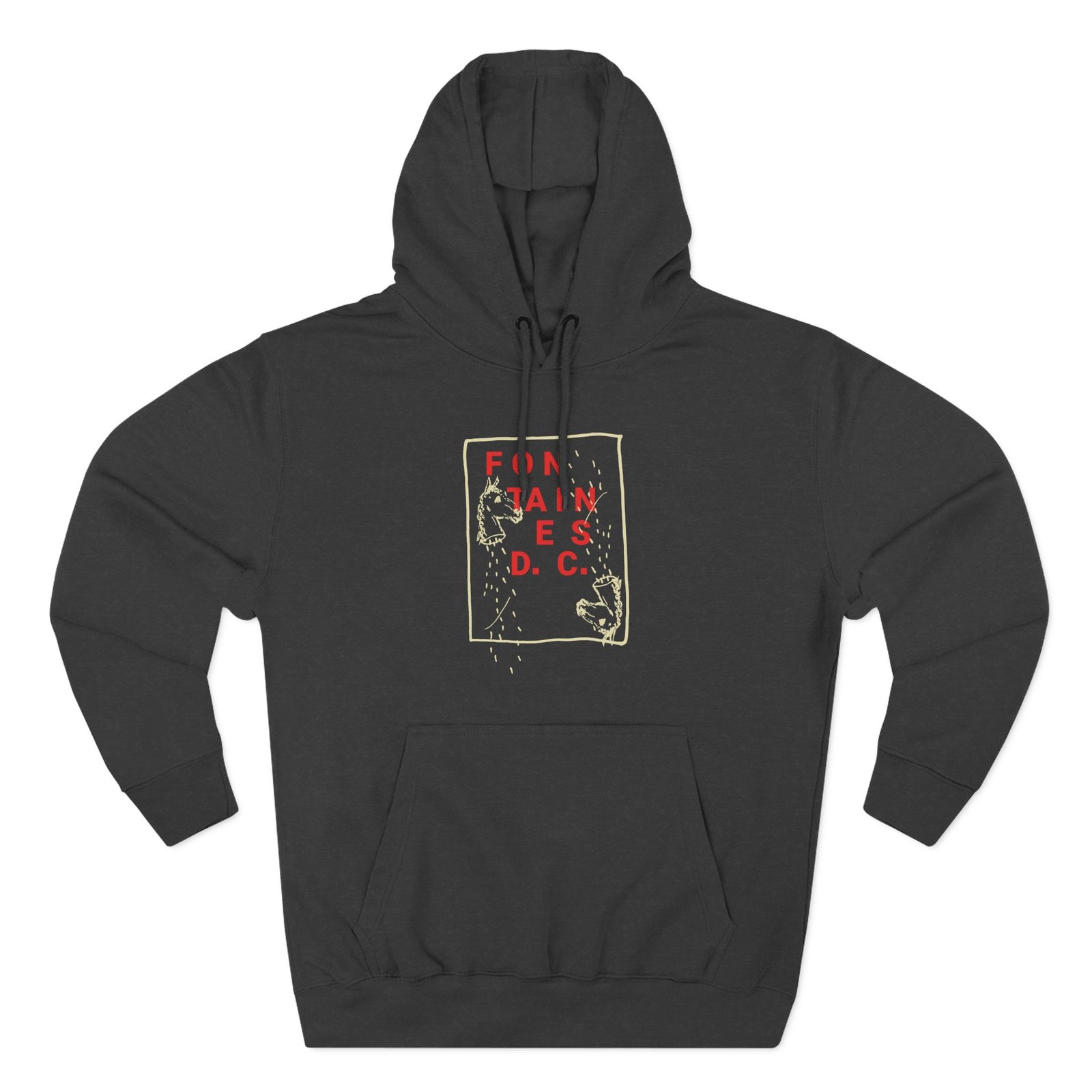Fontaines D.C. Tour Three-Panel Fleece Hoodie