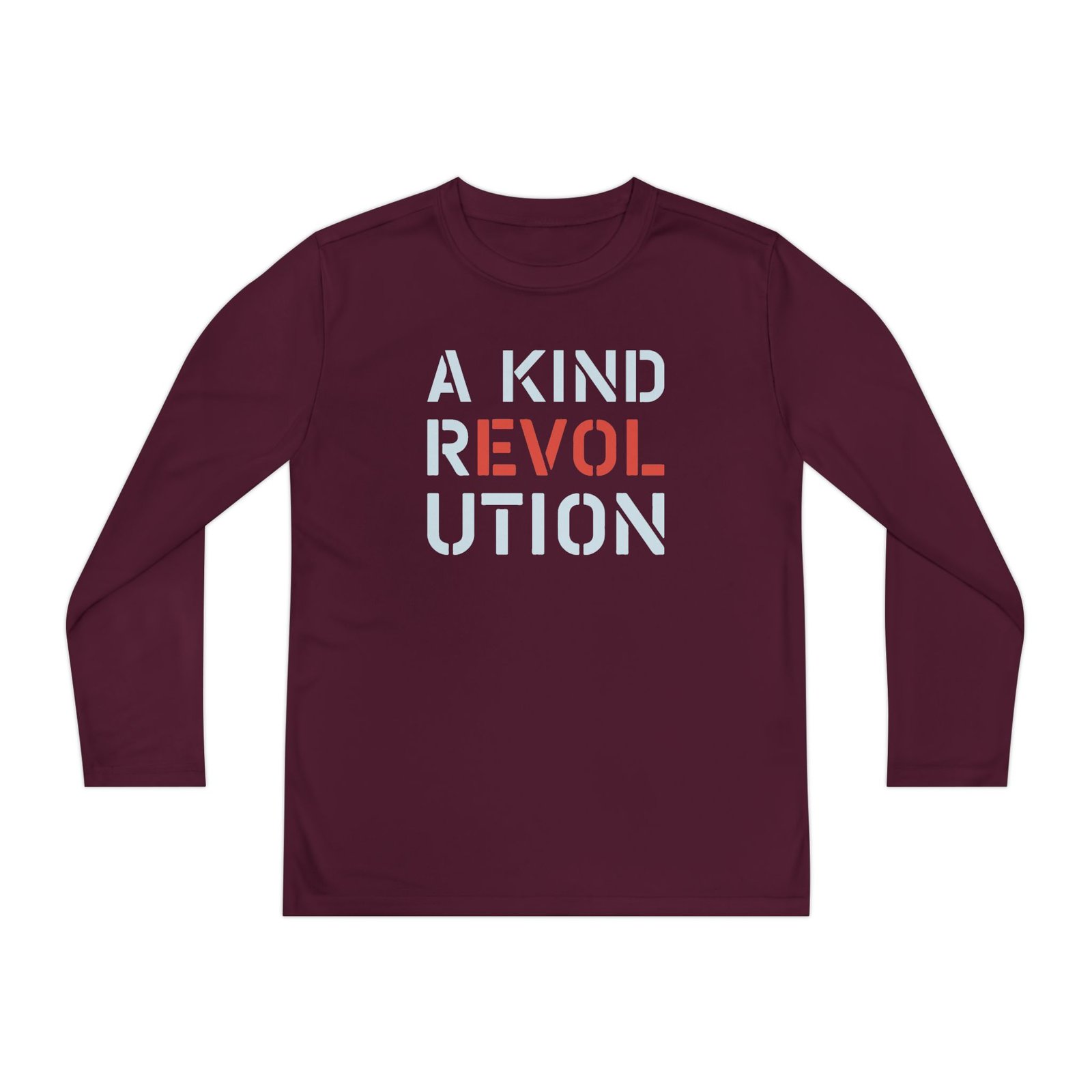 Youth PWL A Kind Revol Ution Long Sleeve Competitor Tee