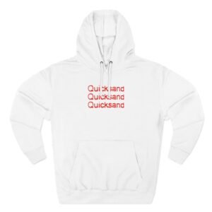 Quicksand Logo Three-Panel Fleece Hoodie