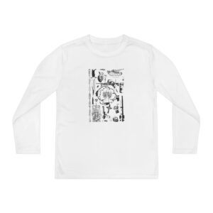 Youth Chat Pile Shame Long Sleeve Competitor Tee
