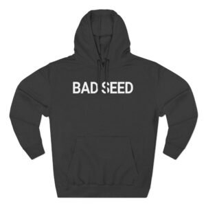 Nick Cave Bad Seed Three-Panel Fleece Hoodie