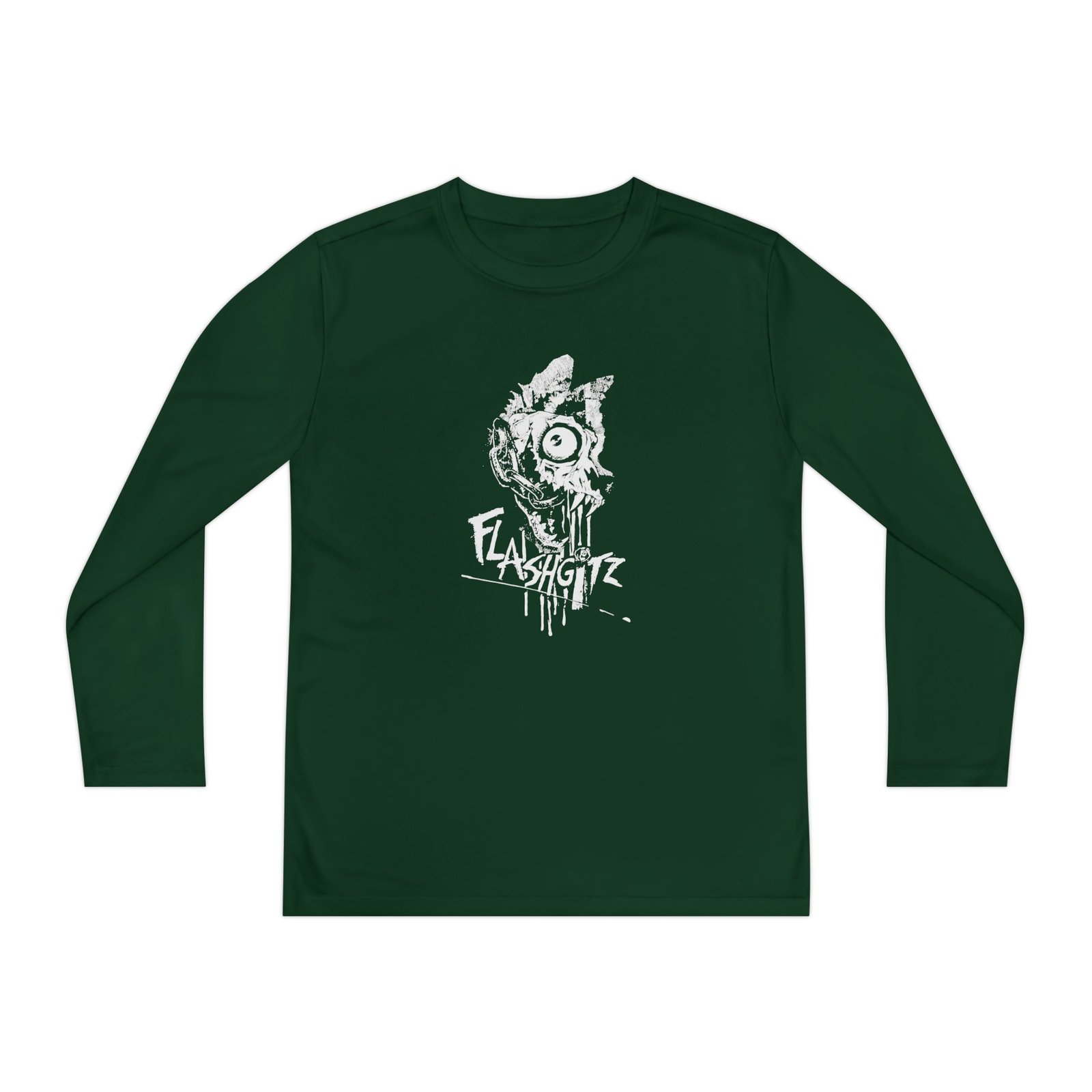 Youth Flashgitz Lupus Mortem Long Sleeve Competitor Tee