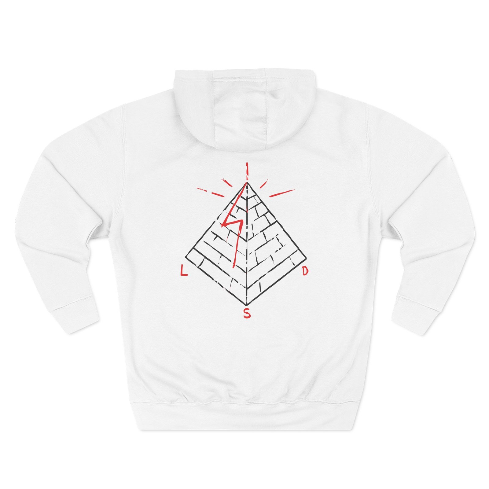 Frank Iero Three-Panel Fleece Hoodie