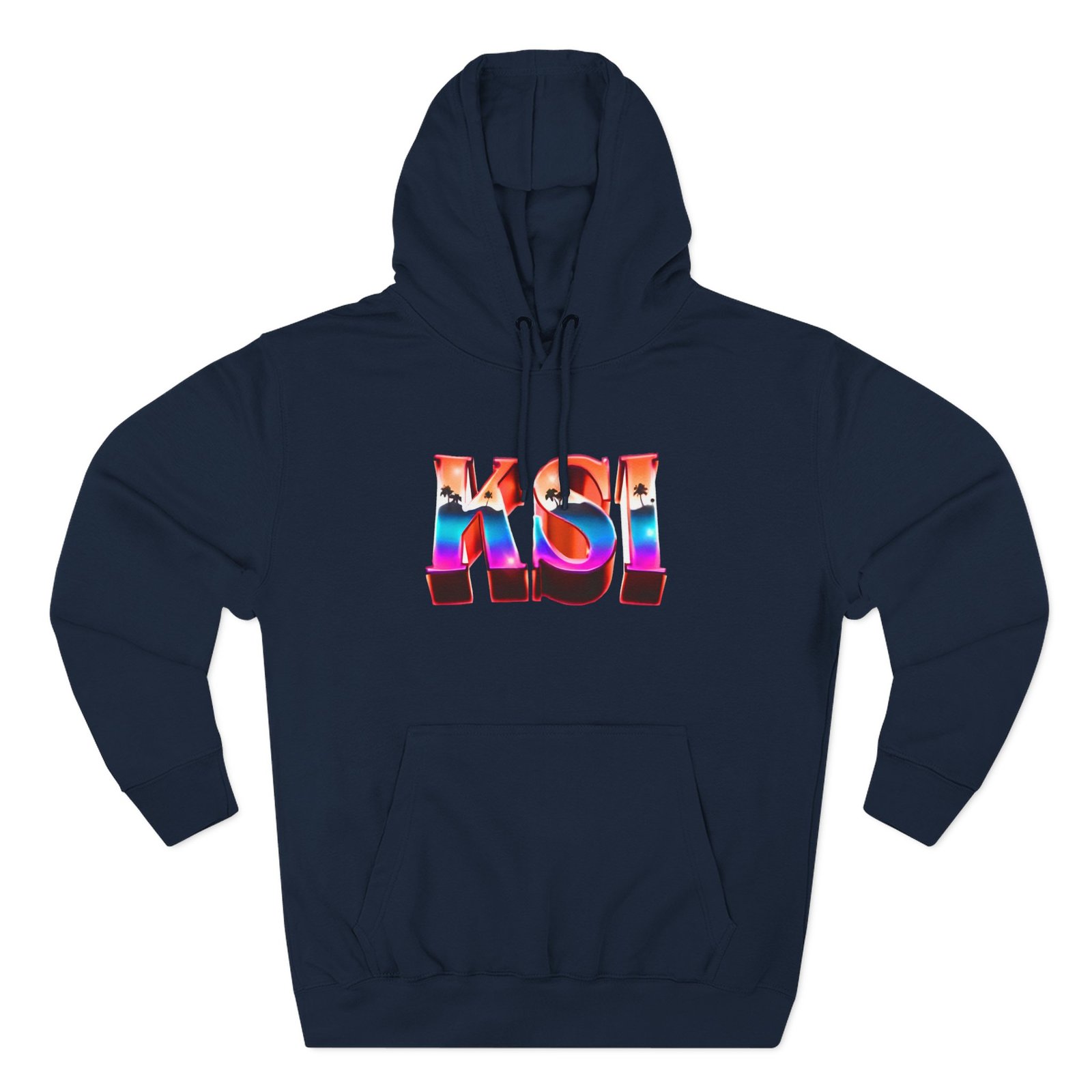 Ksi Summer is Over Three-Panel Fleece Hoodie