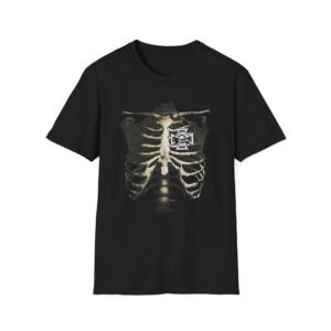 Black Label Society Rib Cage Unisex Softstyle T-shirt