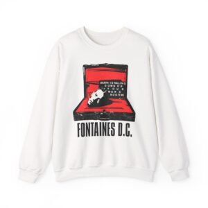 Fontaines Death Is Falling Down On Your Work Routine Unisex Heavy Blend™ Crewneck Sweatshirt