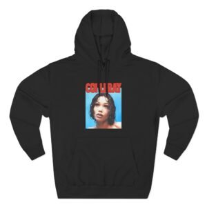 Coi Leray Portrait Three-Panel Fleece Hoodie