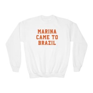 Youth Marina Came to Brazil Crewneck Sweatshirt