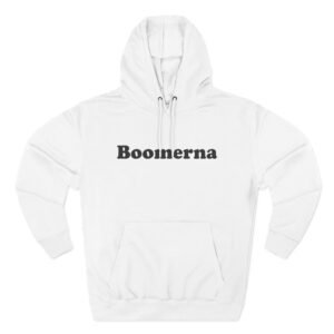 Boomerna Three-Panel Fleece Hoodie