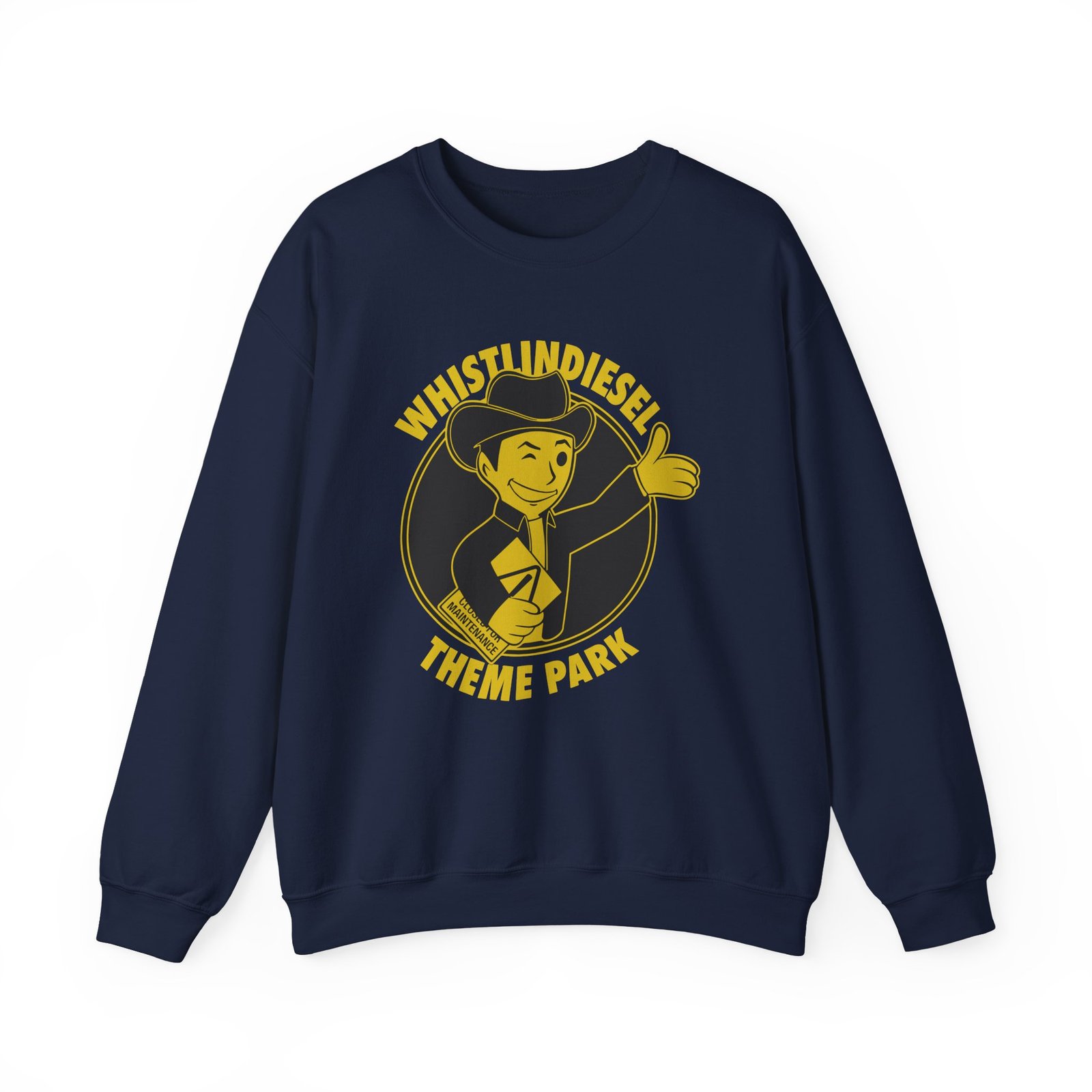 Whistlindiesel Theme Park Unisex Heavy Blend™ Crewneck Sweatshirt