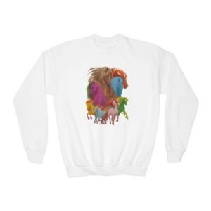 Youth Dropout Dimension 20 The Seven Magic Horse Crewneck Sweatshirt