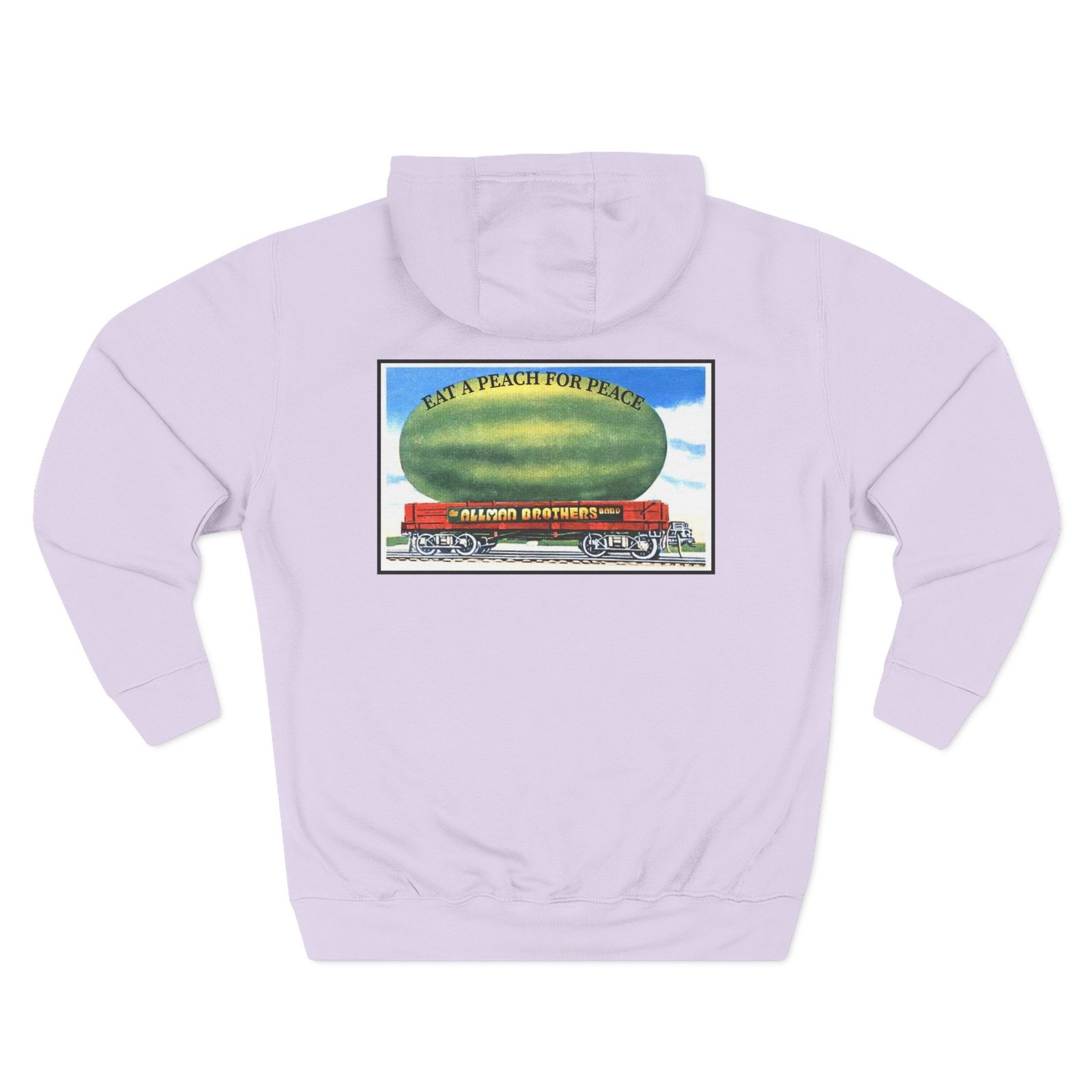 The Allman Brothers Eat a Peach Album Art Three-Panel Fleece Hoodie