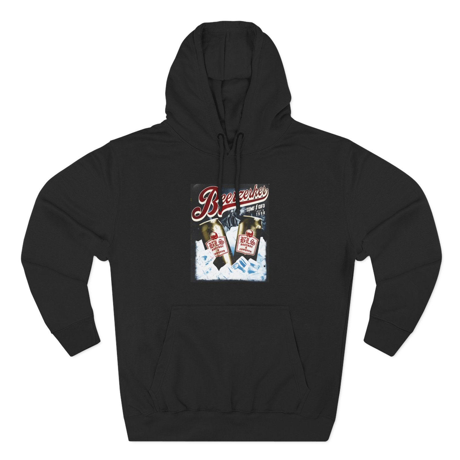 Black Label Society Beerzerker Can Three-Panel Fleece Hoodie
