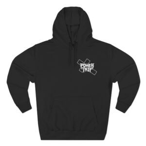 Power Trip Cross Three-Panel Fleece Hoodie
