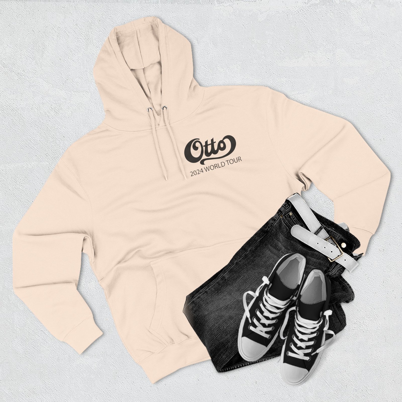 Kallmekris With the Band Three-Panel Fleece Hoodie