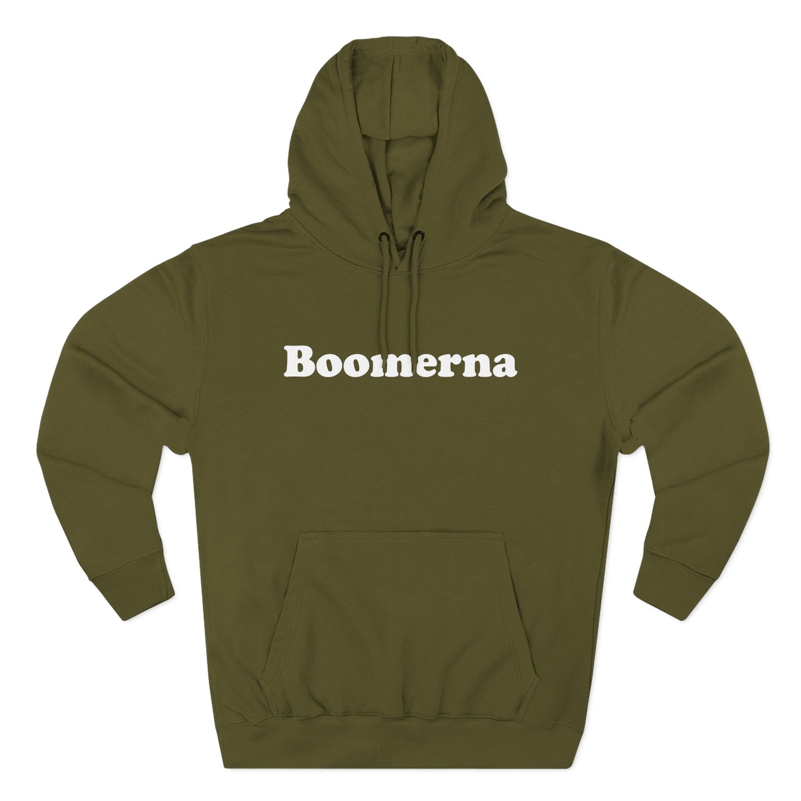 Boomerna Three-Panel Fleece Hoodie