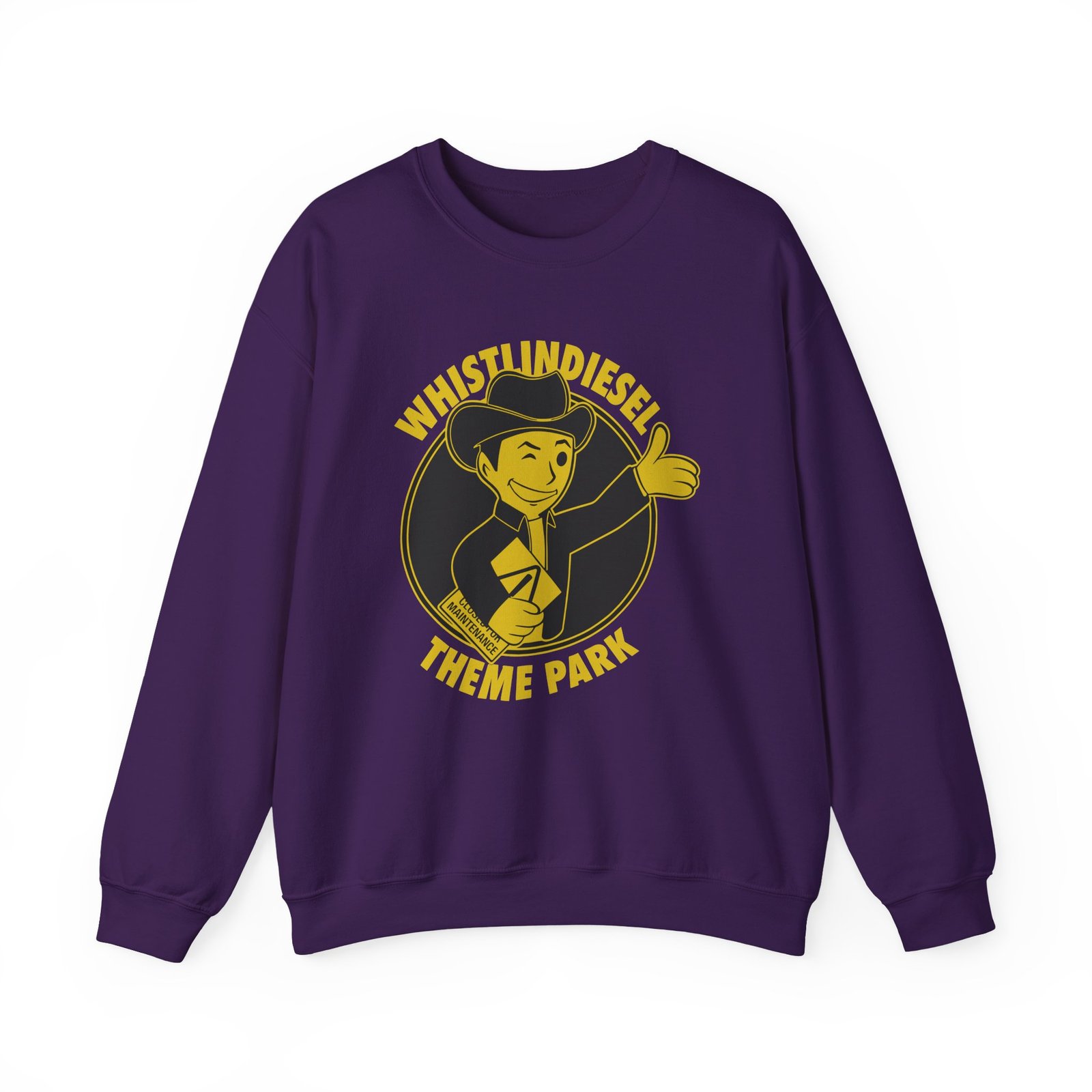 Whistlindiesel Theme Park Unisex Heavy Blend™ Crewneck Sweatshirt