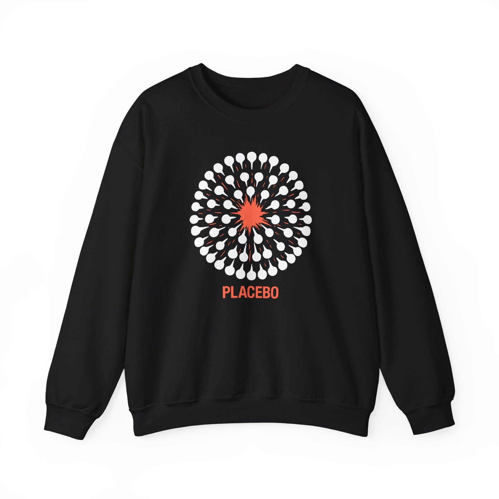 Placebo Pattern Unisex Heavy Blend™ Crewneck Sweatshirt