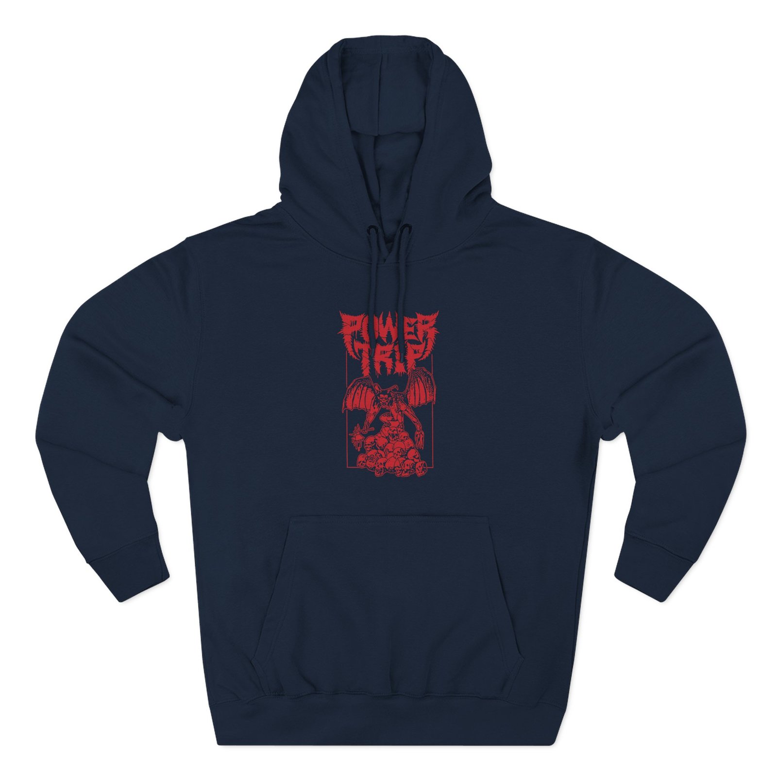 Power Trip Gargoyle Three-Panel Fleece Hoodie