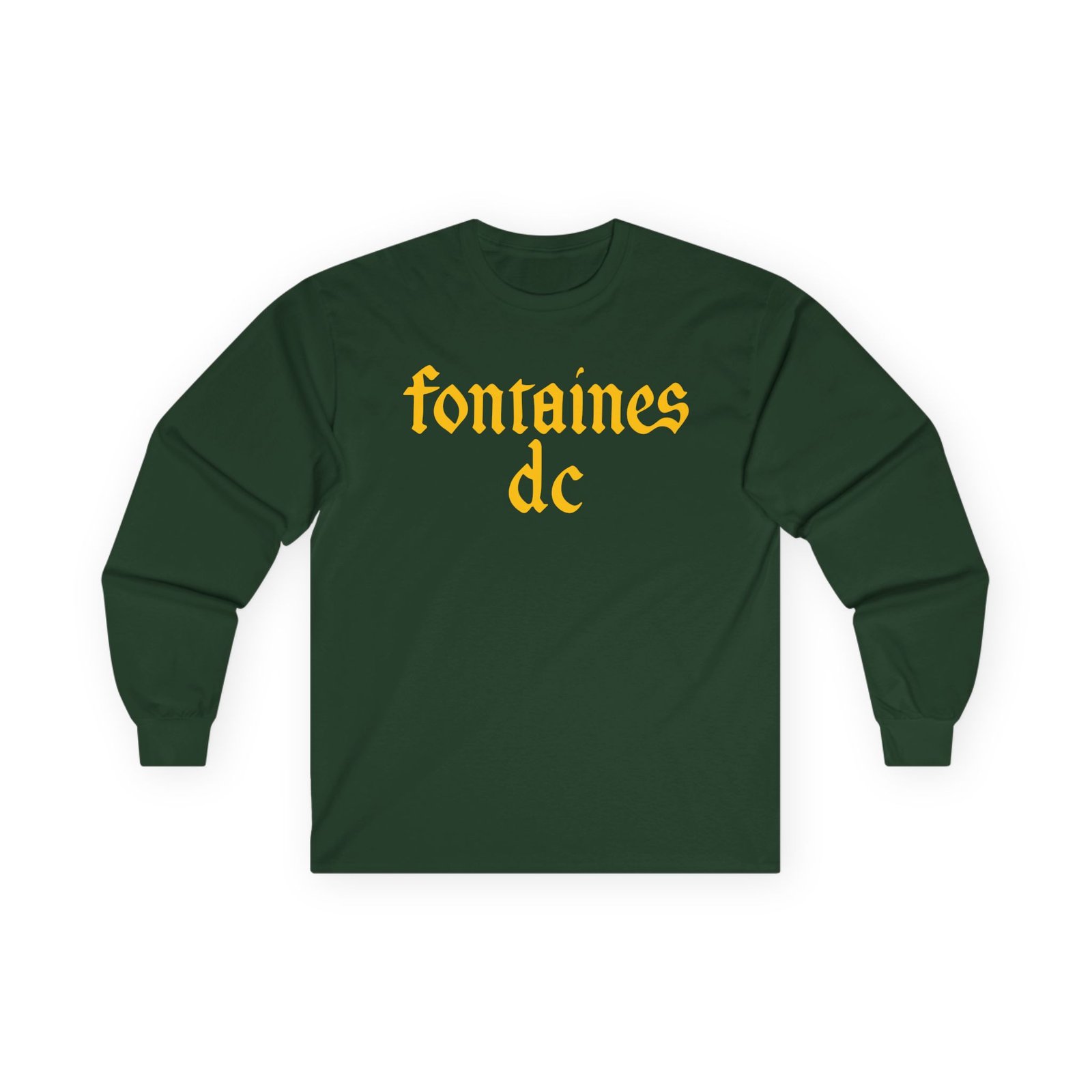 Fontaines D.C. Unisex Ultra Cotton Long Sleeve Tee