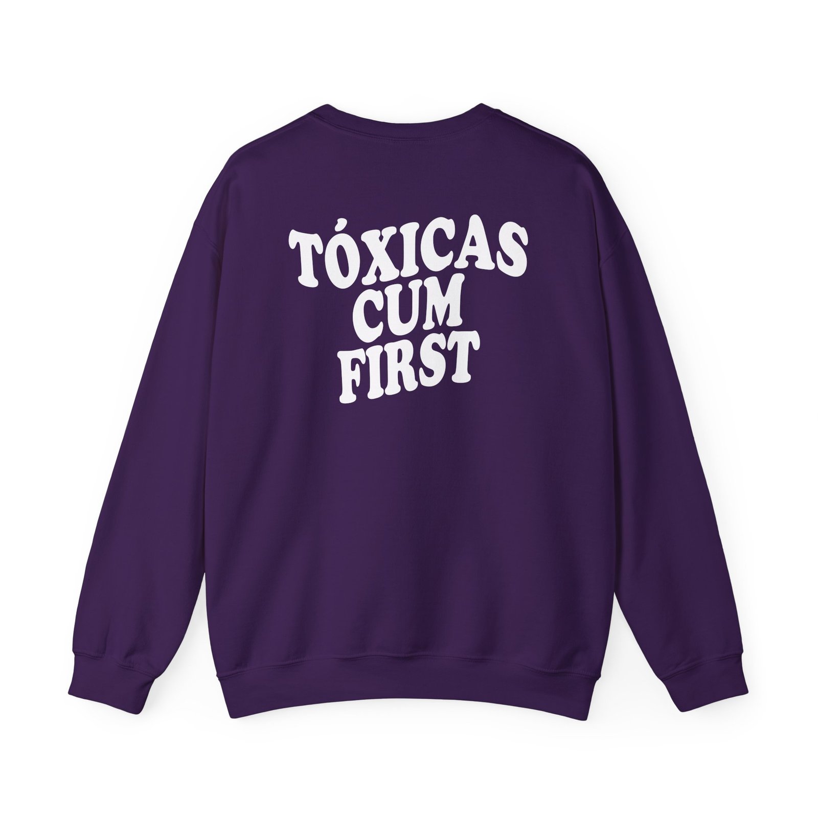 Chicos Toxicos Tóxicas Cum FirstUnisex Heavy Blend™ Crewneck Sweatshirt