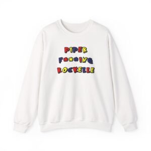 Piper F***ing Rockelle Unisex Heavy Blend™ Crewneck Sweatshirt