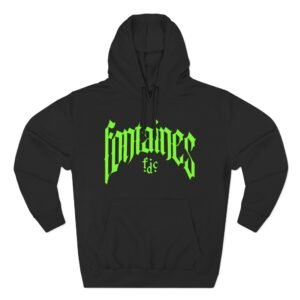 Fontaines D.C. Tour Three-Panel Fleece Hoodie