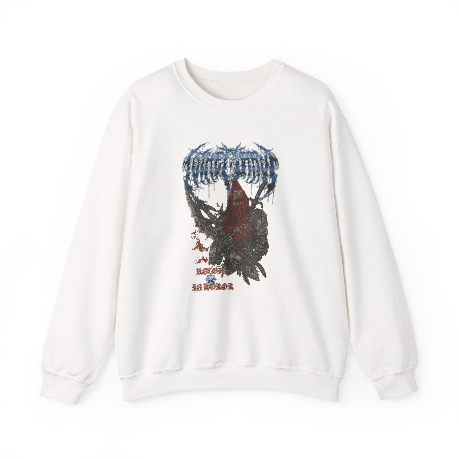 To the Grave Recoil in Horror Unisex Heavy Blend™ Crewneck Sweatshirt