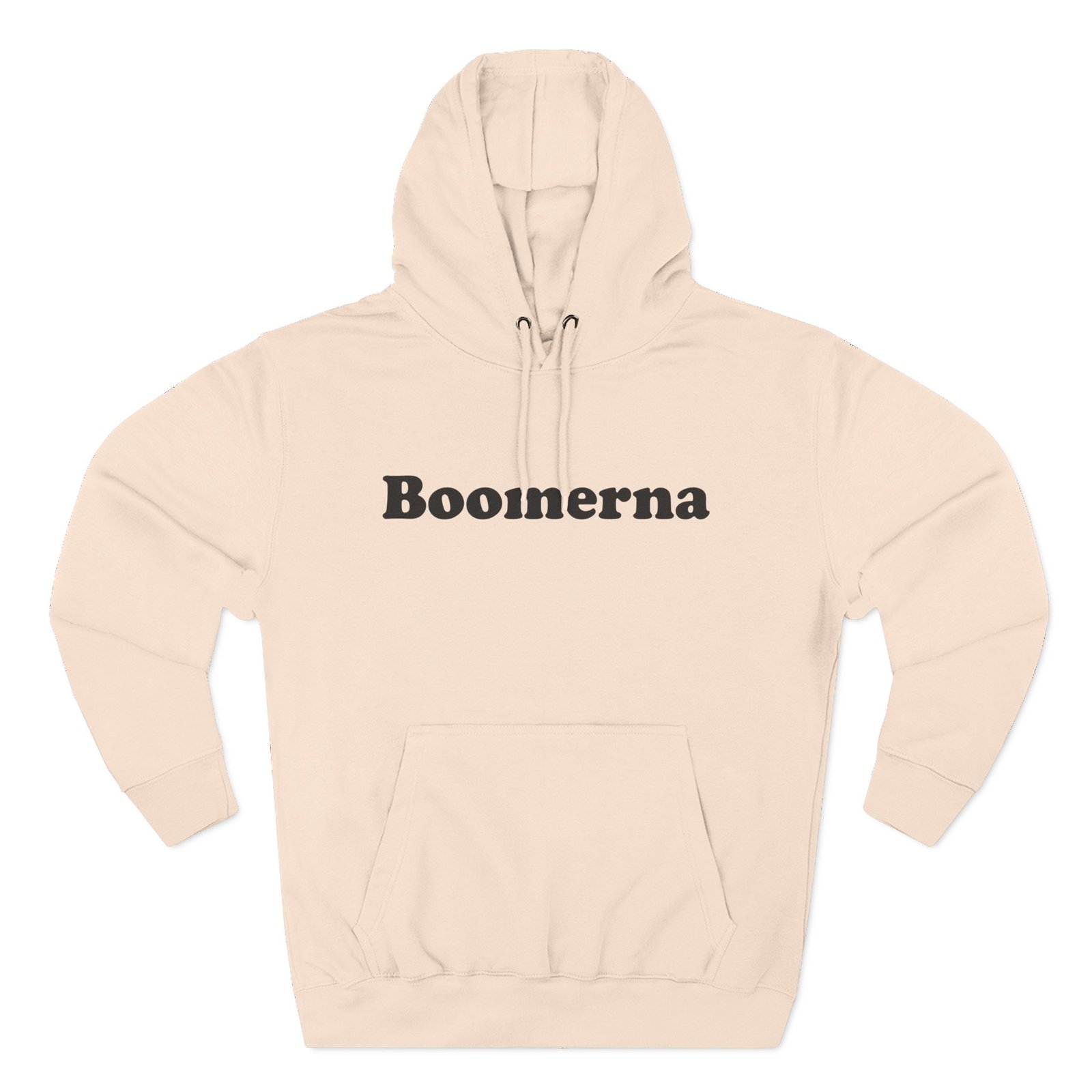 Boomerna Three-Panel Fleece Hoodie
