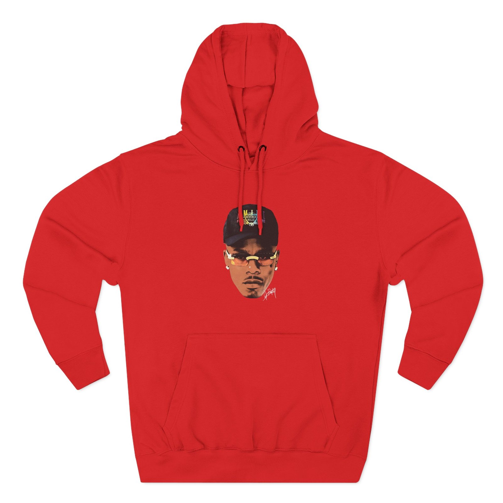 Dababy Three-Panel Fleece Hoodie