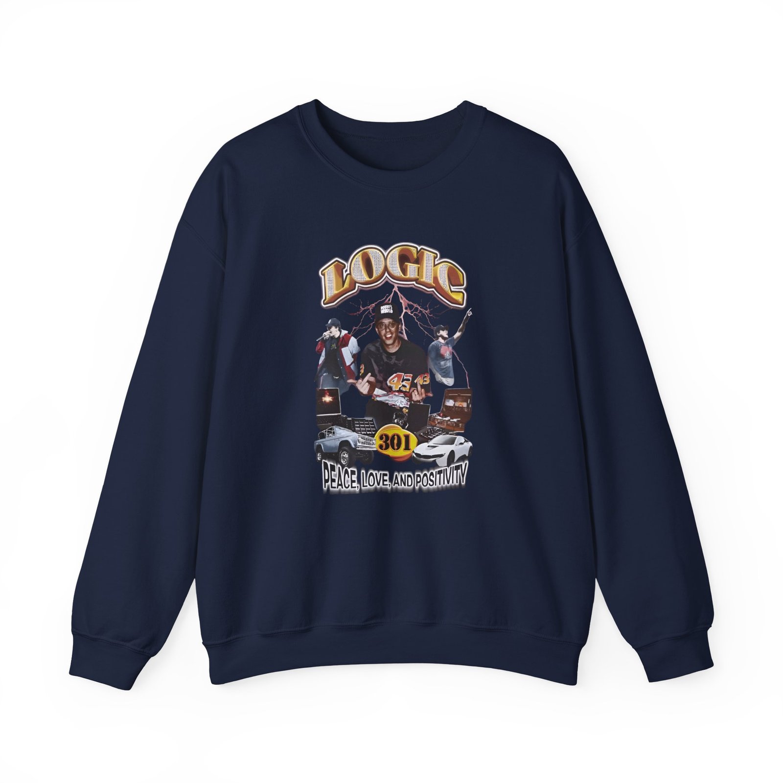 Logic Swap Meet Unisex Heavy Blend™ Crewneck Sweatshirt