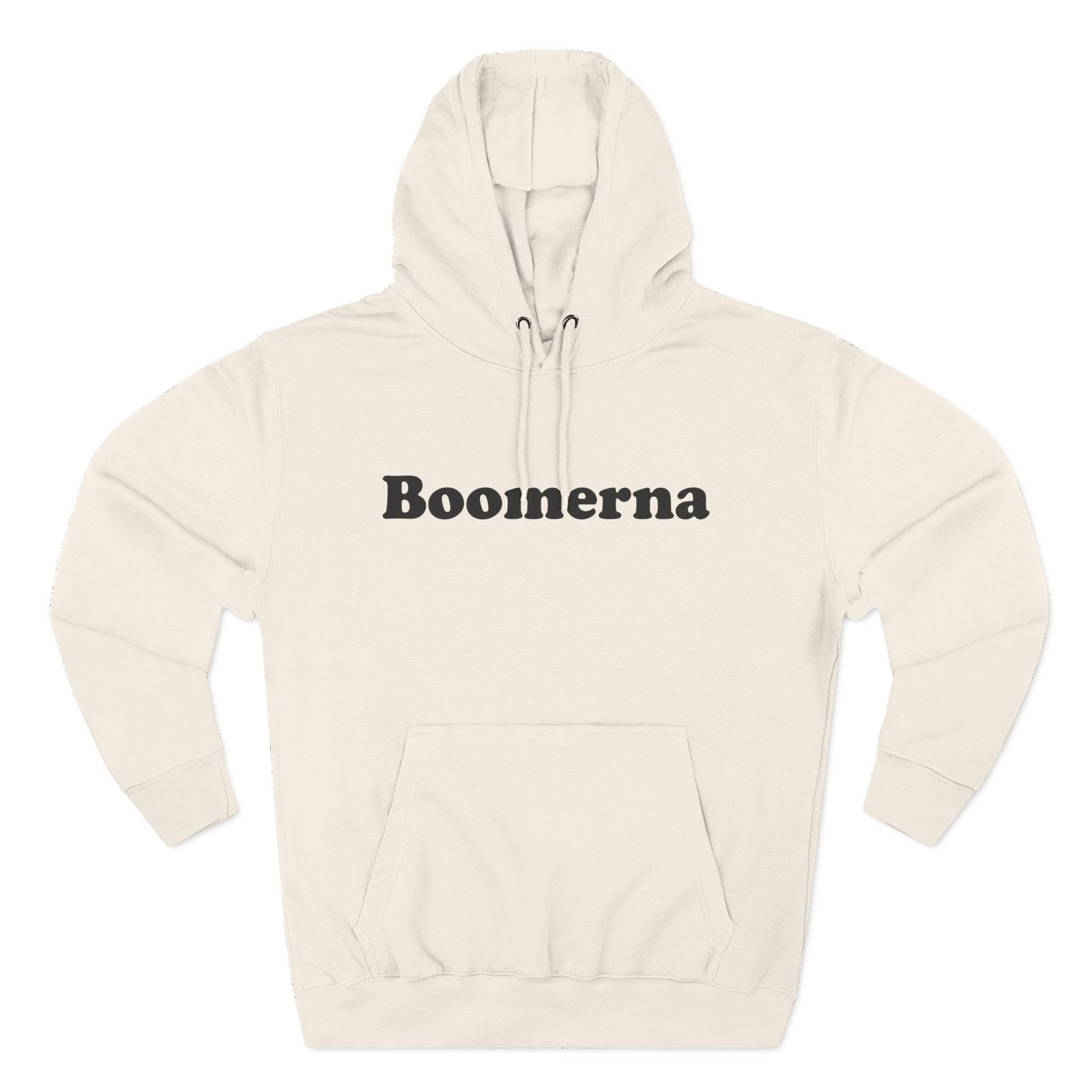Boomerna Three-Panel Fleece Hoodie