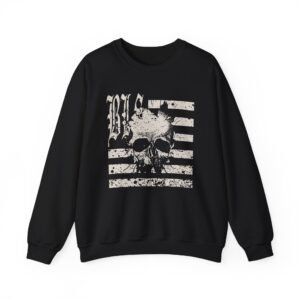 Black Label Society Skully Flag Unisex Heavy Blend™ Crewneck Sweatshirt