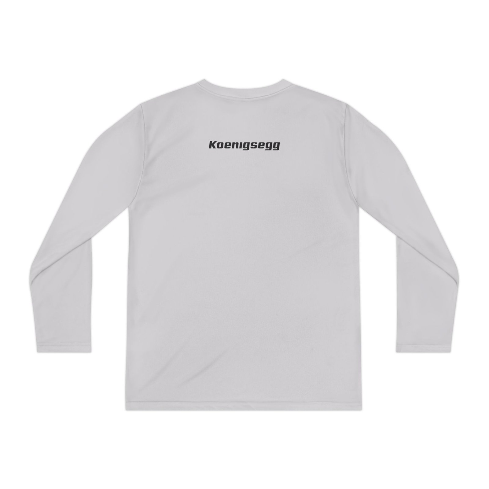 Youth Koenigsegg Ghost Long Sleeve Competitor Tee