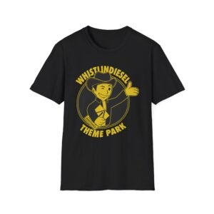 Whistlindiesel Theme Park Unisex Softstyle T-Shirt