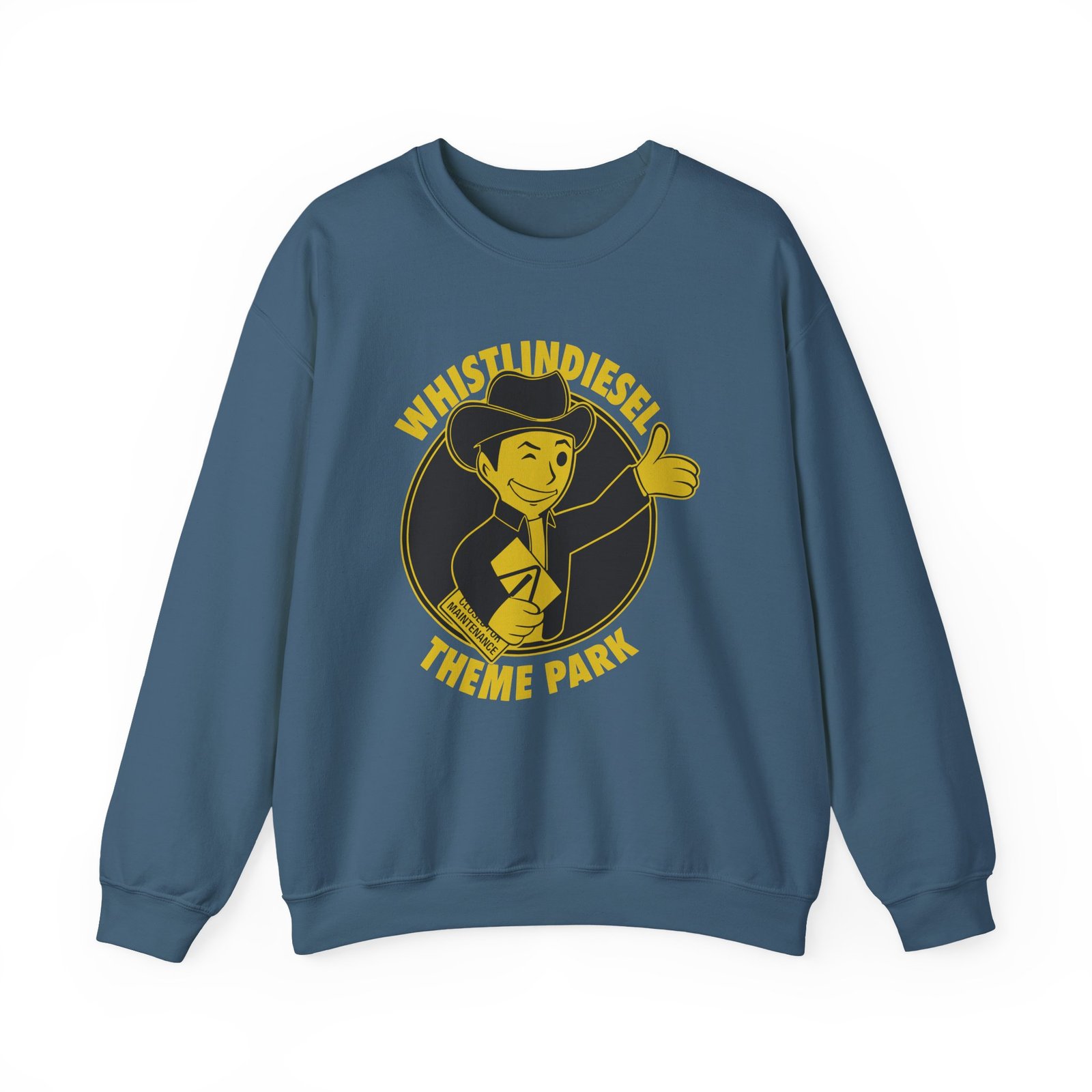 Whistlindiesel Theme Park Unisex Heavy Blend™ Crewneck Sweatshirt
