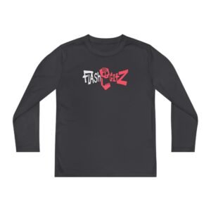 Youth Flashgitz the Skull Long Sleeve Competitor Tee
