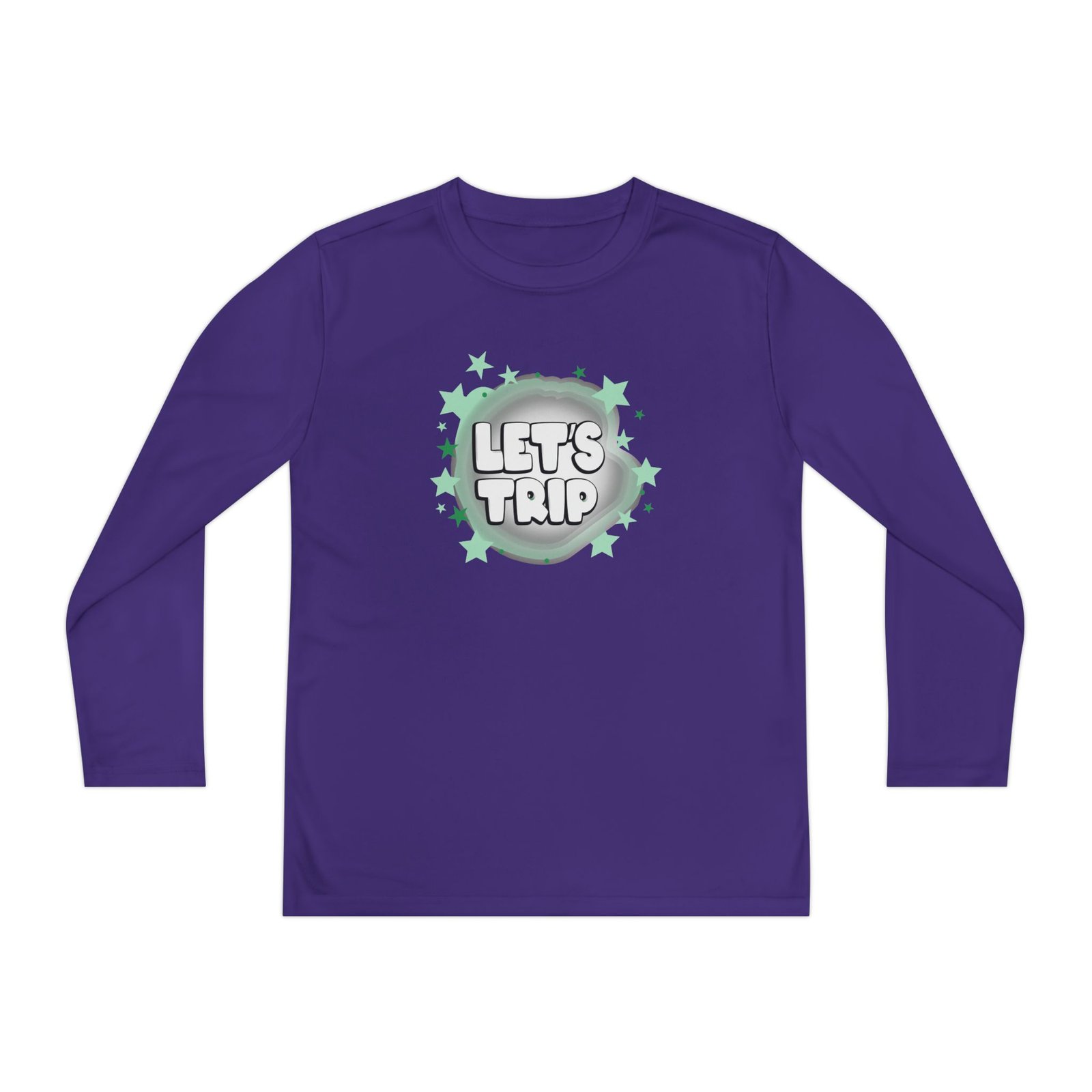 Youth Sturniolo Let's Trip Lights Long Sleeve Competitor Tee