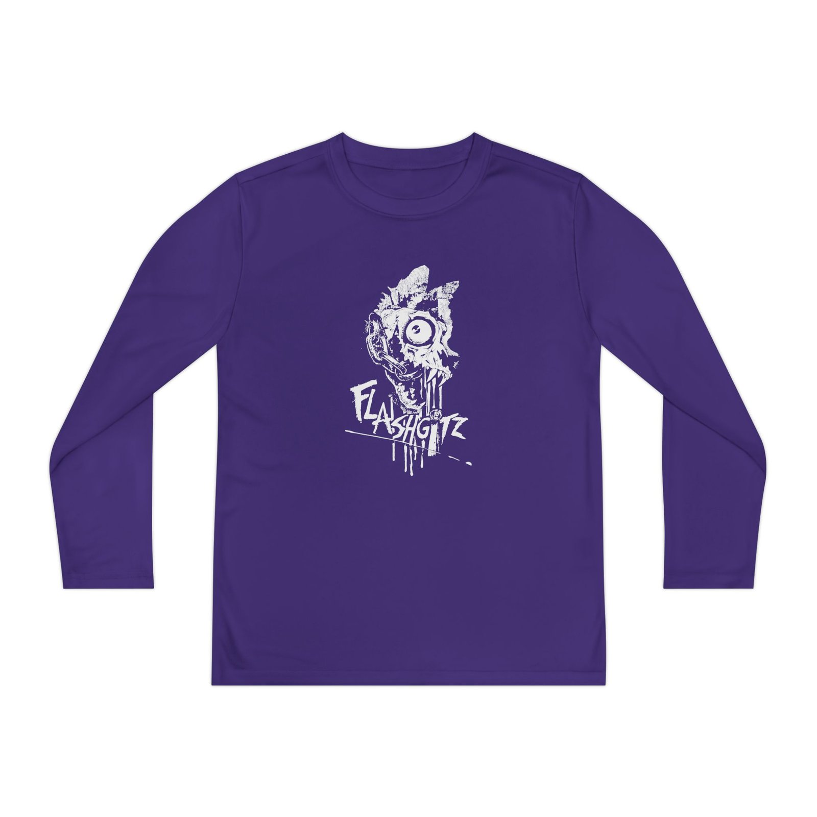 Youth Flashgitz Lupus Mortem Long Sleeve Competitor Tee