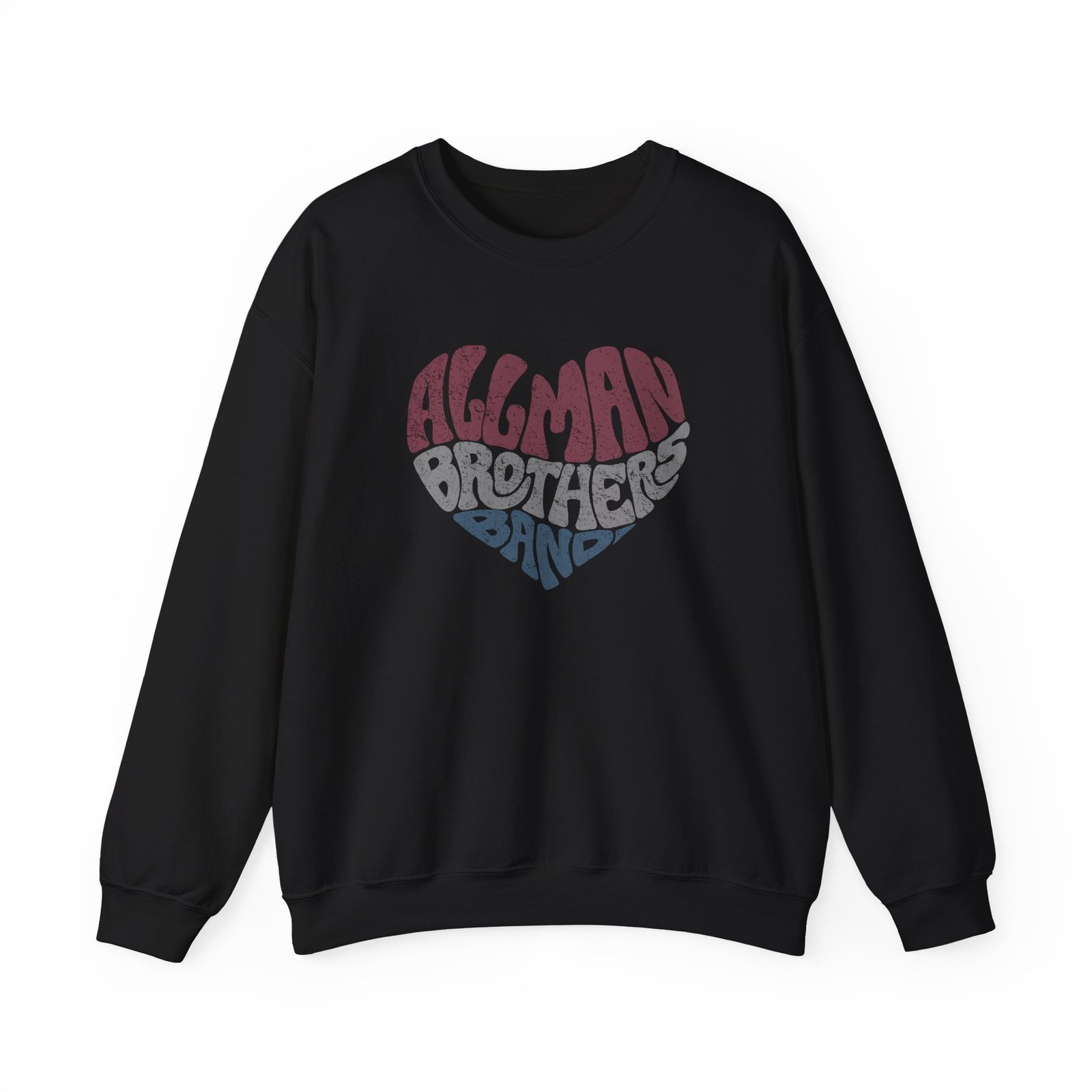 The Allman Brothers Heart Unisex Heavy Blend™ Crewneck Sweatshirt