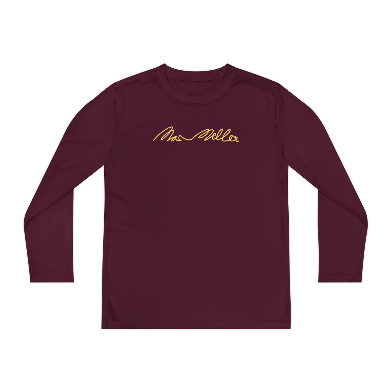 Youth Mac Miller Do You Have a Destination Long Sleeve Competitor Tee