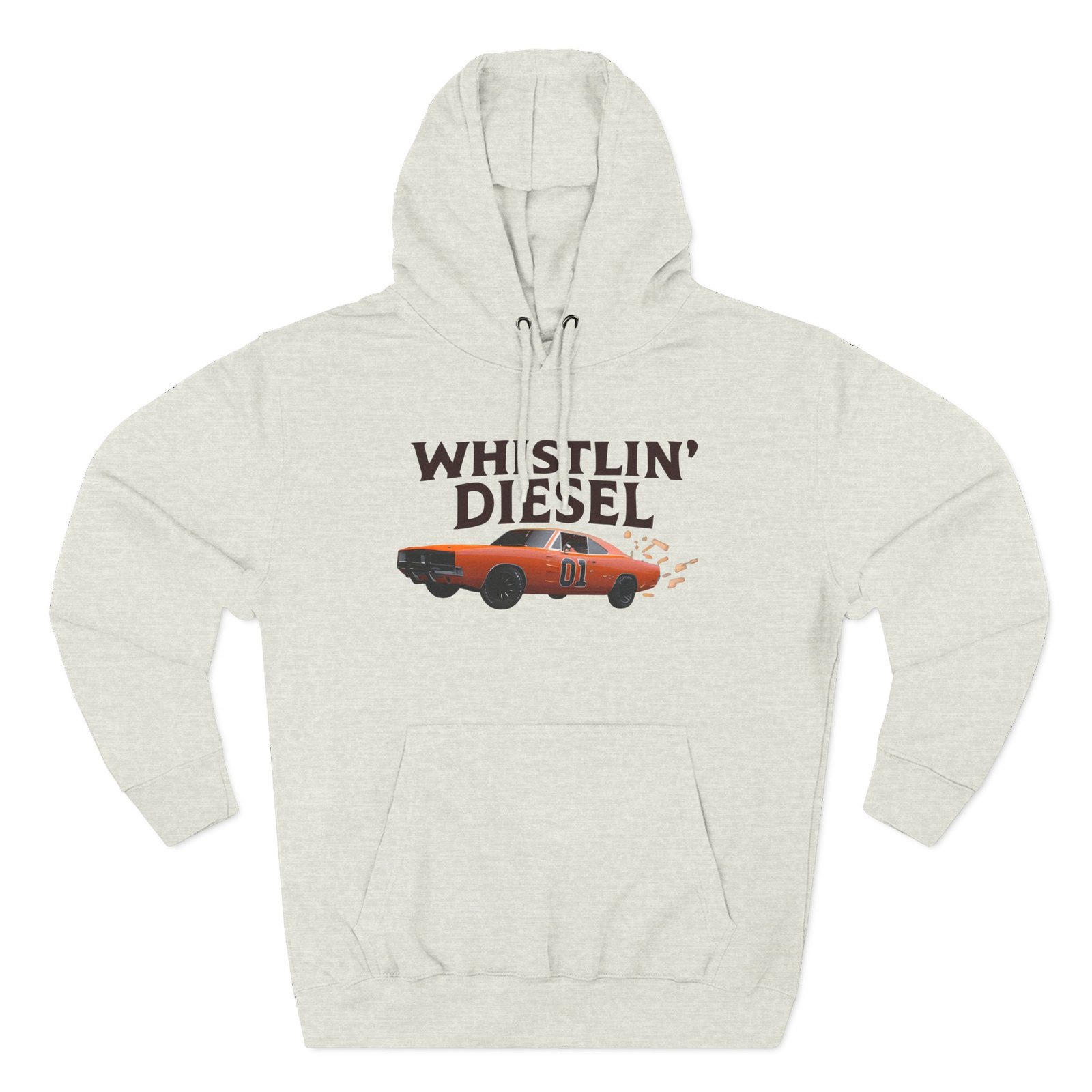 Whistlindiesel Duke Three-Panel Fleece Hoodie