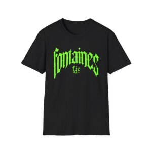 Fontaines D.C. Tour Unisex Softstyle T-Shirt