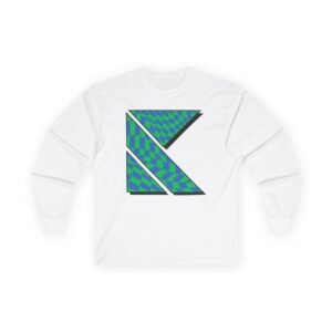 Kaskade Sunsoaked K Logo Unisex Ultra Cotton Long Sleeve Tee