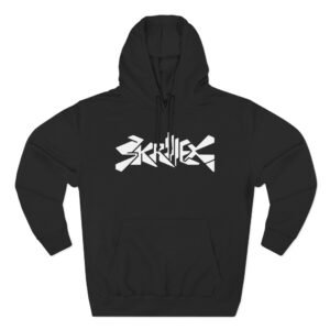 Skrillex Gost Album Cover Three-panel Fleece Hoodie